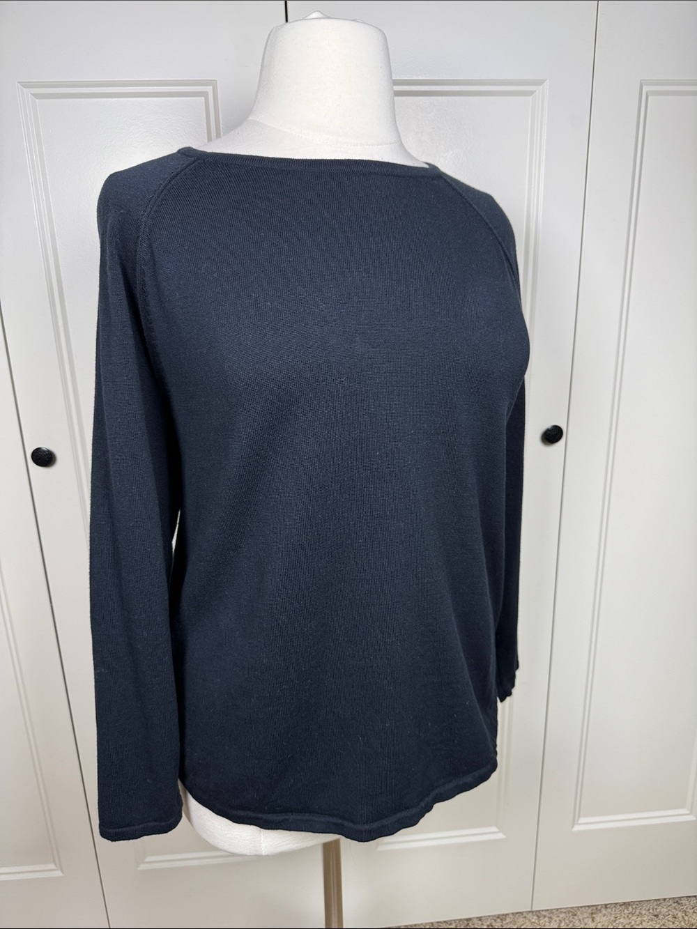 Karen Scott Black Lightweight Sweater Size XL